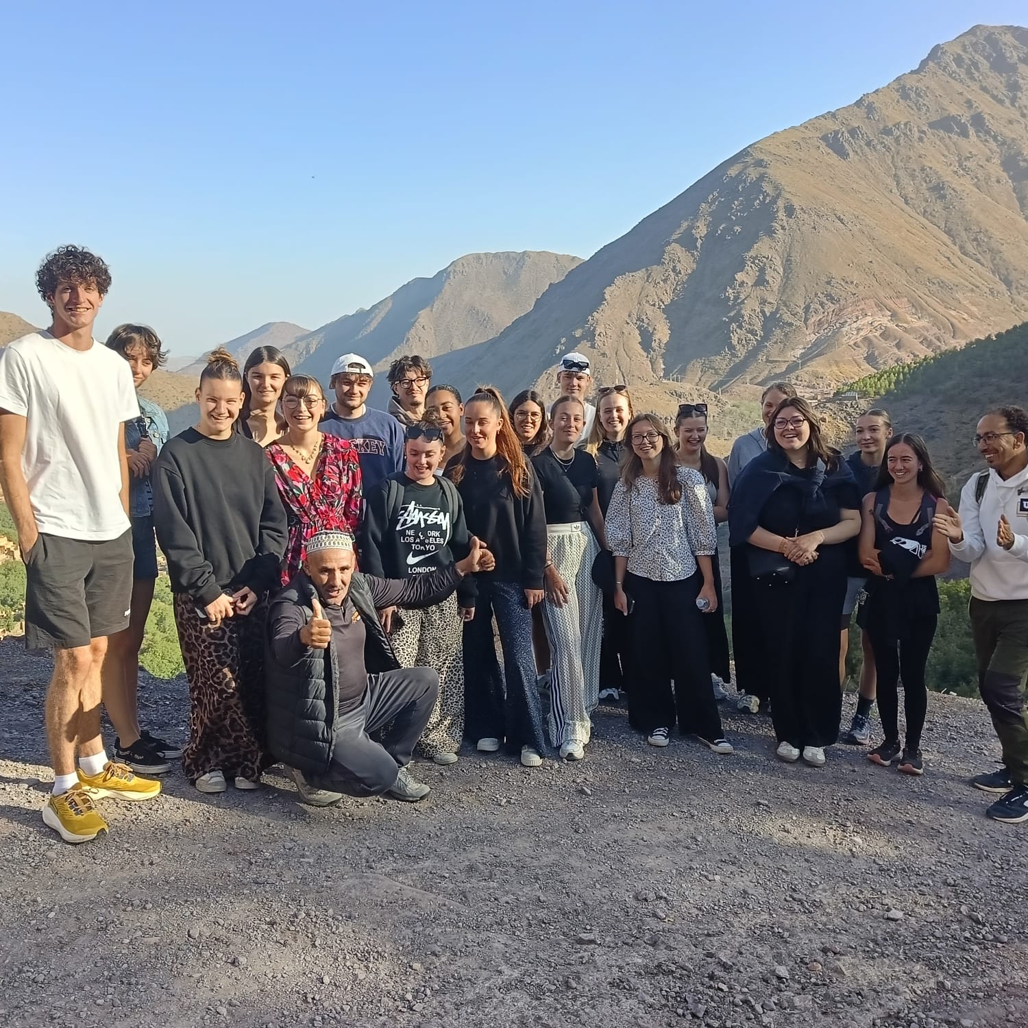 Villa des Orangers outdoor dining, Morocco